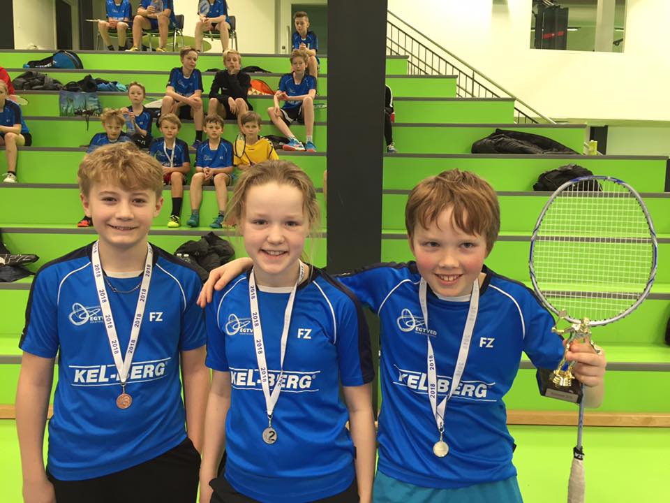 Klubmestre U13: 1. plads Kristian Nørskov, 2. plads Maria L Sørensen, 3. plads Emil Christensen
