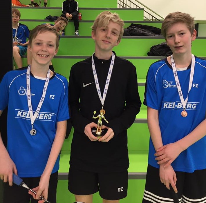 Klubmestre U15: 1. plads Jacob Sejer Andersen, 2. plads Magnus Styrbæk, 3. plads Kristian Schmidt